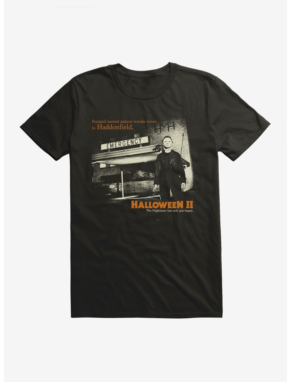 Halloween II Nightmare Just Begun T-Shirt - US 3037