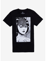 Junji Ito Uzumaki Spiral Eye T-Shirt - US 9060