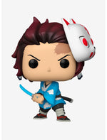 Funko Demon Slayer: Kimetsu No Yaiba Pop! Animation Tanjiro Kamada With Mask Vinyl Figure Hot Topic Exclusive - US 4594