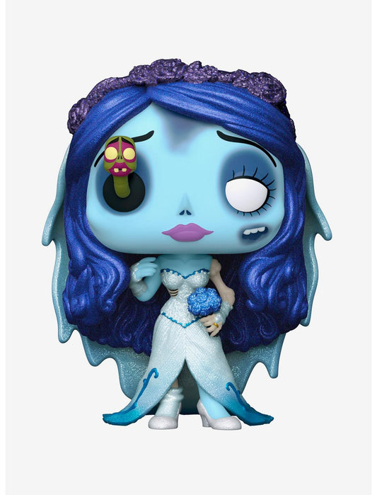 Funko Corpse Bride Diamond Collection Pop! Movies Emily With Worm Vinyl Figure Hot Topic Exclusive - US 0677