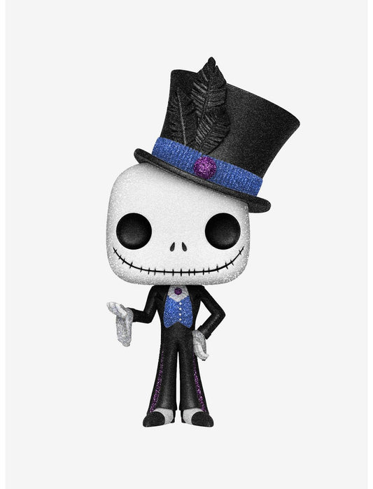 Funko The Nightmare Before Christmas Diamond Collection Pop! Dapper Jack Skellington Vinyl Figure Hot Topic Exclusive - US 9924
