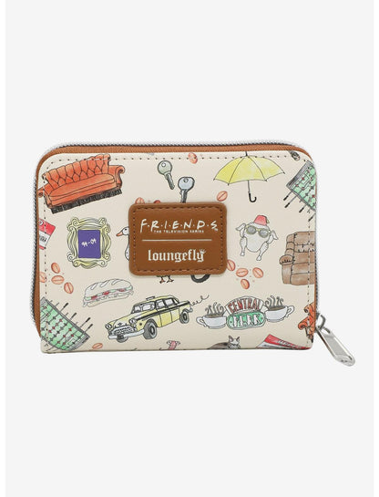 Loungefly Friends How You Doin' Mini Zipper Wallet - US 2294