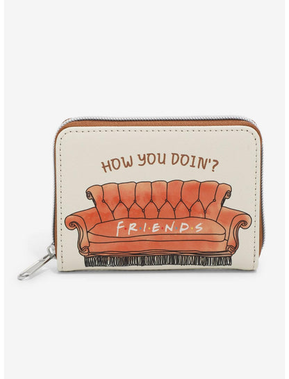 Loungefly Friends How You Doin' Mini Zipper Wallet - US 2294