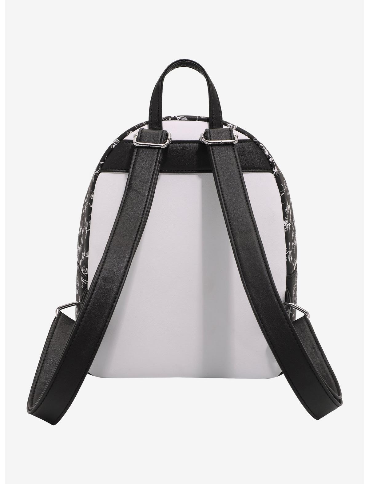 Loungefly Disney Alice In Wonderland Black & White Mini Backpack - US 9012