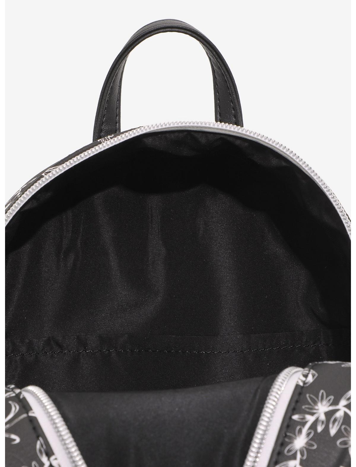 Loungefly Disney Alice In Wonderland Black & White Mini Backpack - US 9012