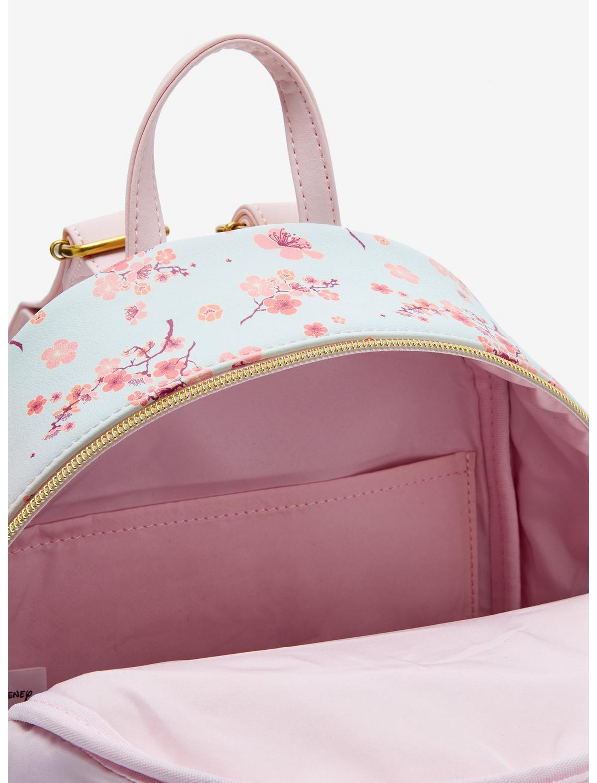 Loungefly Disney Stitch & Scrump Cherry Blossoms Mini Backpack - US 0803