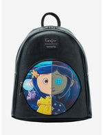 Loungefly Coraline Split Face Iridescent Mini Backpack - US 7790