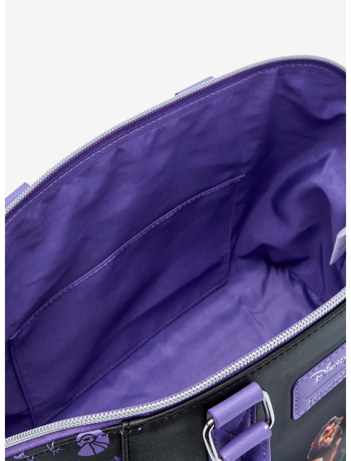 Loungefly Disney Villains Floral Icons Satchel Bag - US 2262