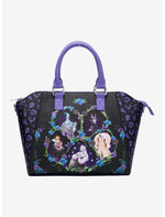 Loungefly Disney Villains Floral Icons Satchel Bag - US 2262