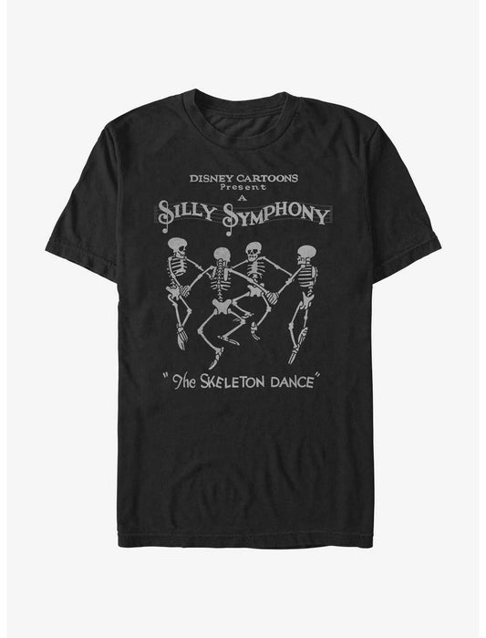 Disney Silly Symphony Skeleton Dance T-Shirt - US 5452