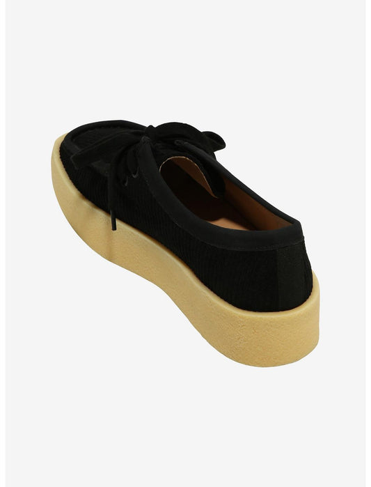 Dirty Laundry Black Corduroy Daytrip Sneakers - US 1107