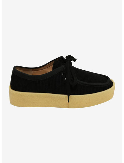 Dirty Laundry Black Corduroy Daytrip Sneakers - US 1107