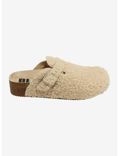Dirty Laundry Cream Sherpa Clogs - US 3379