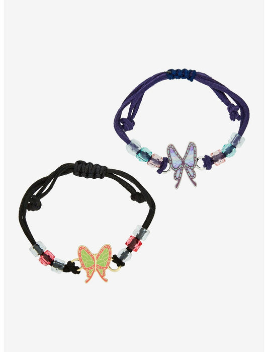 Demon Slayer: Kimetsu No Yaiba Shinobu & Kanao Best Friend Cord Bracelet Set - US 2131