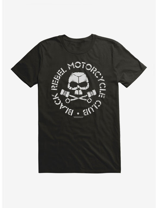 Black Rebel Motorcycle Club Skull Pistons T-Shirt - US 2829