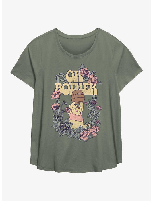 Disney Winnie The Pooh Oh Bother Girls T-Shirt Plus Size - US 8129