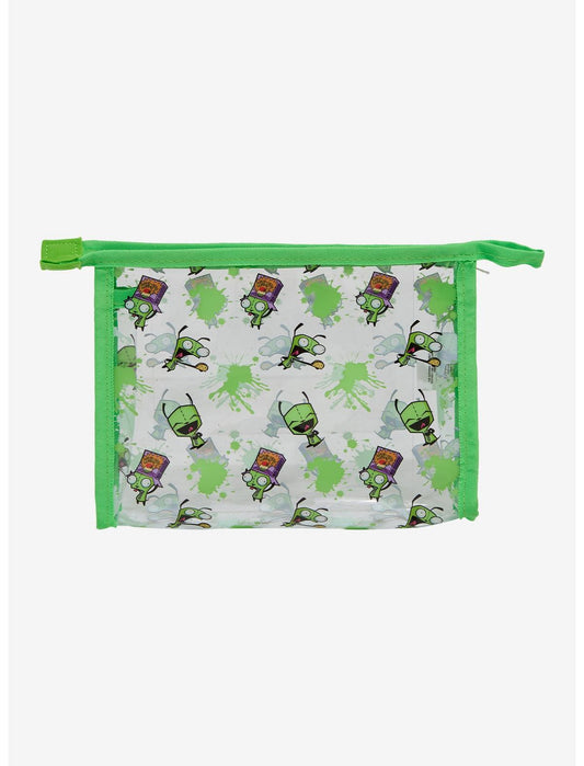 Invader Zim GIR Snacks Clear Makeup Bag - US 6111
