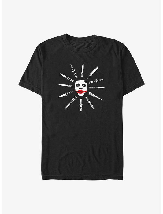 DC Comics Batman Joker Facepaint Knives Big & Tall T-Shirt - US 8915