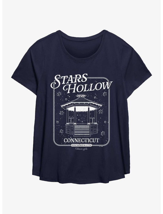 Gilmore Girls Stars Hollow Destination Girls T-Shirt Plus Size - US 7964