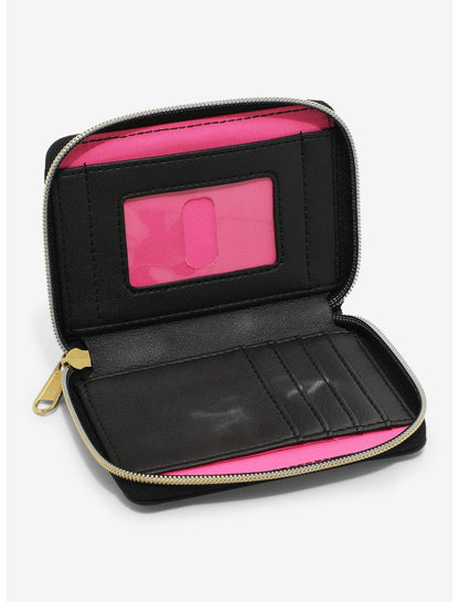 Loungefly Disney Alice In Wonderland Glow-In-The-Dark Characters Mini Zipper Wallet - US 5841