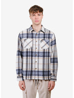 Ivory Heavy Flannel Shacket - US 1834