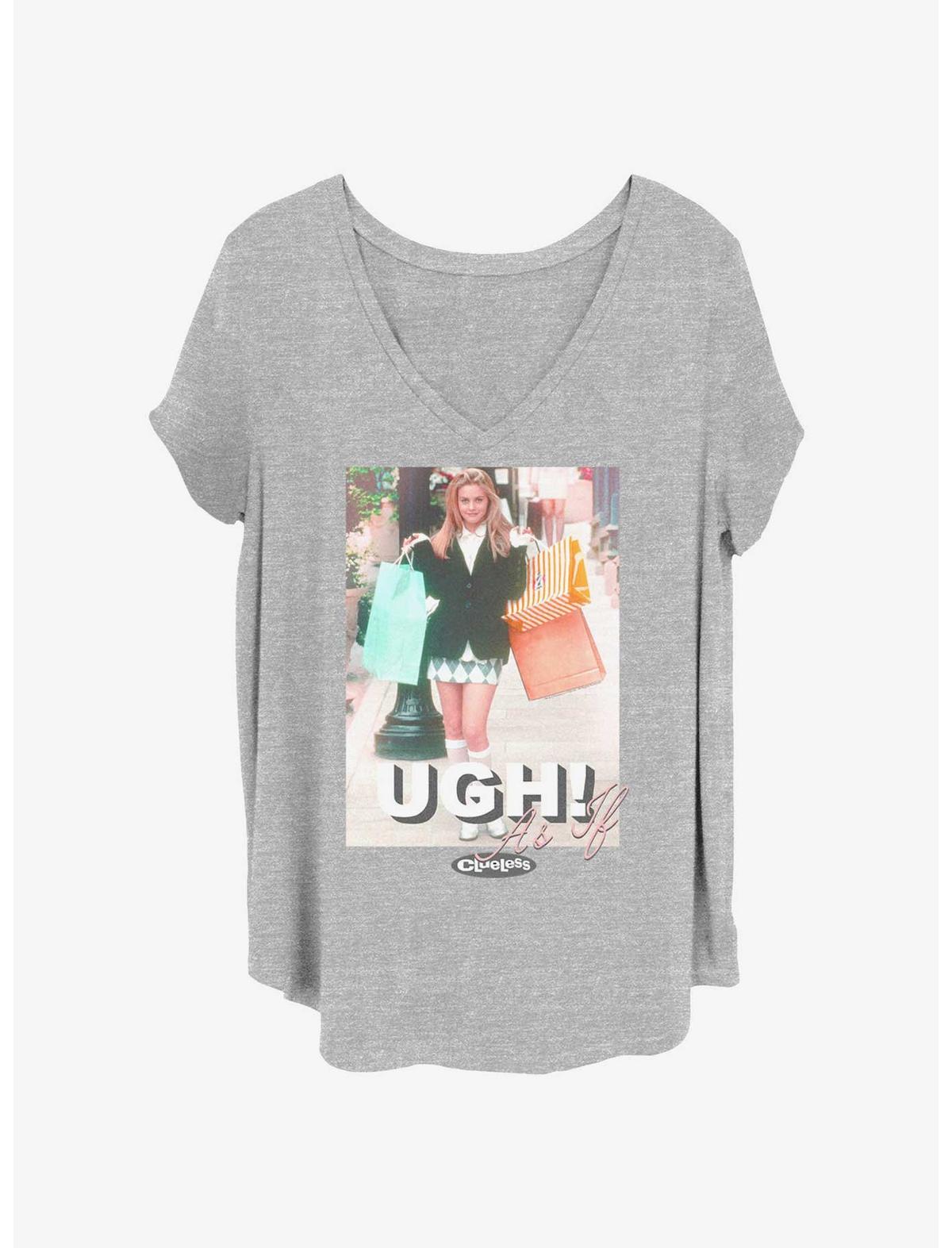 Clueless Shopping Girls T-Shirt Plus Size - US 9890