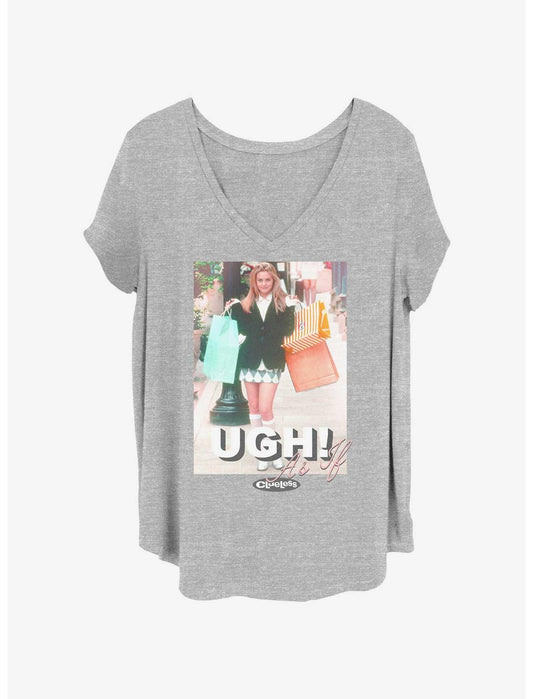 Clueless Shopping Girls T-Shirt Plus Size - US 9890