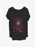 Buffy The Vampire Slayer Demons To Kill Girls T-Shirt Plus Size - US 6622