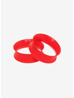 Kaos Softwear Red Earskin Eyelet Plug 2 Pack - US 6820