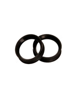 Kaos Softwear Black Earskin Eyelet Plug 2 Pack - US 8464
