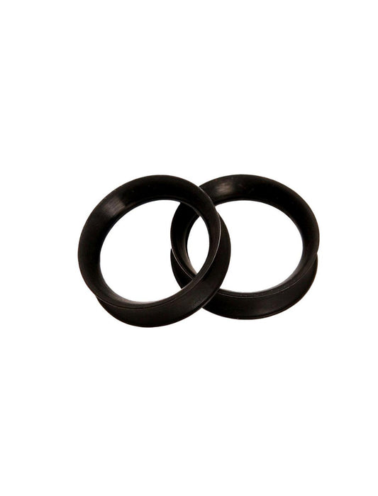 Kaos Softwear Black Earskin Eyelet Plug 2 Pack - US 8464