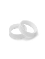 Kaos Softwear White Earskin Eyelet Plug 2 Pack - US 5013