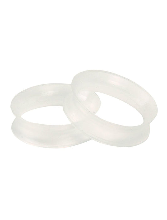 Kaos Softwear Clear Earskin Eyelet Plug 2 Pack - US 2626