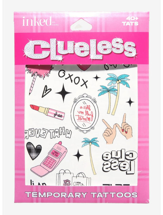 INKED By Dani Clueless Icons Temporary Tattoo Set - US 5966