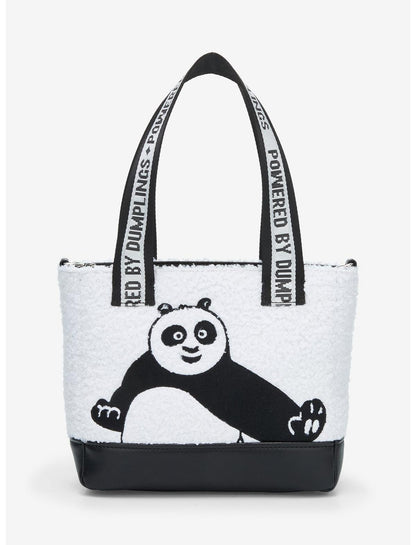 Loungefly Kung Fu Panda Po Sherpa Mini Tote Bag - US 9457