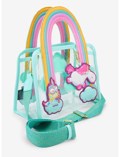 Loungefly Minions Unicorn Rainbow Clear Tote Bag - US 0905