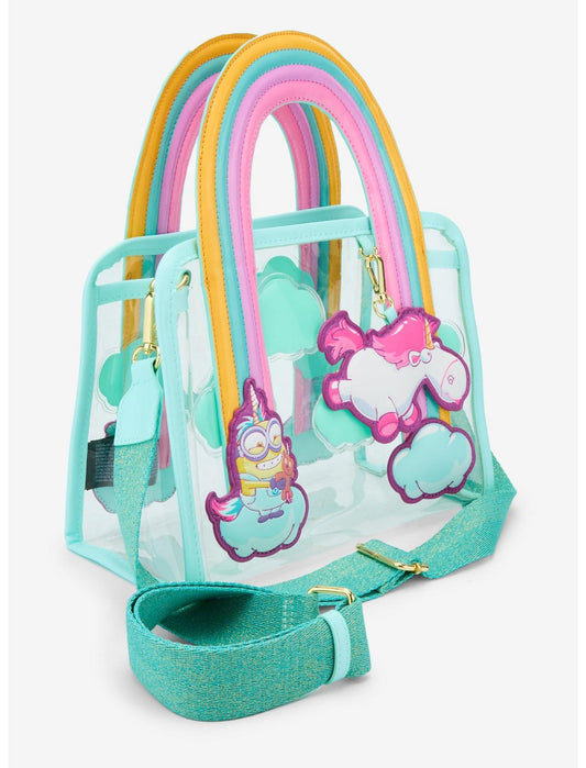 Loungefly Minions Unicorn Rainbow Clear Tote Bag - US 0905