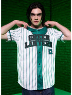 DC Comics Superman Green Lantern Baseball Jersey - US 5843