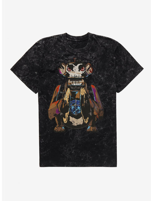 Arcane Monkey Trap Mineral Wash T-Shirt - US 7341