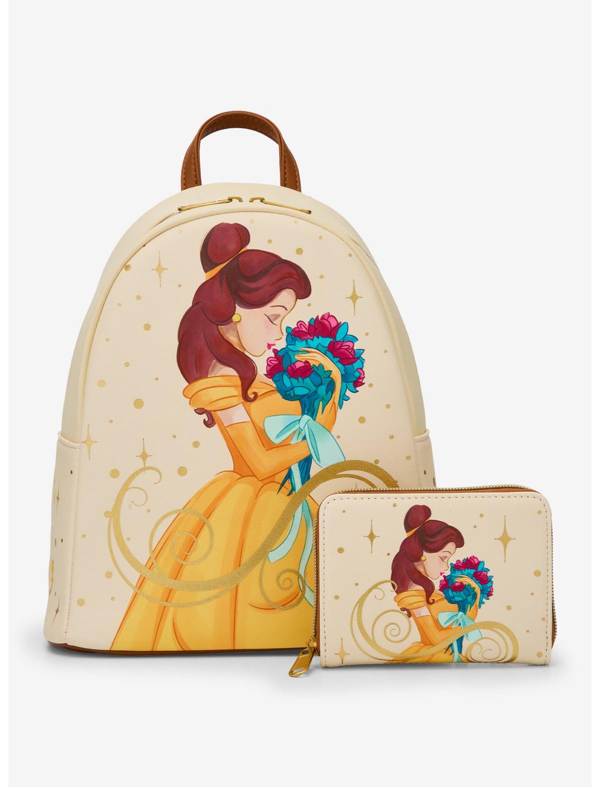 Loungefly Disney Beauty And The Beast Belle Bouquet Mini Backpack - US 2413