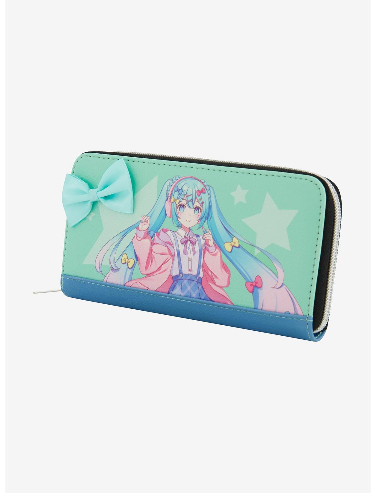 FUL Hatsune Miku Star Zip Around Wallet - US 7575