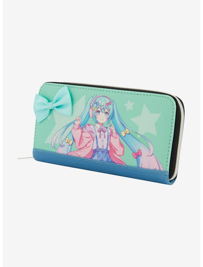 FUL Hatsune Miku Star Zip Around Wallet - US 7575