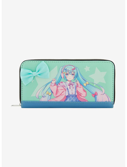 FUL Hatsune Miku Star Zip Around Wallet - US 7575