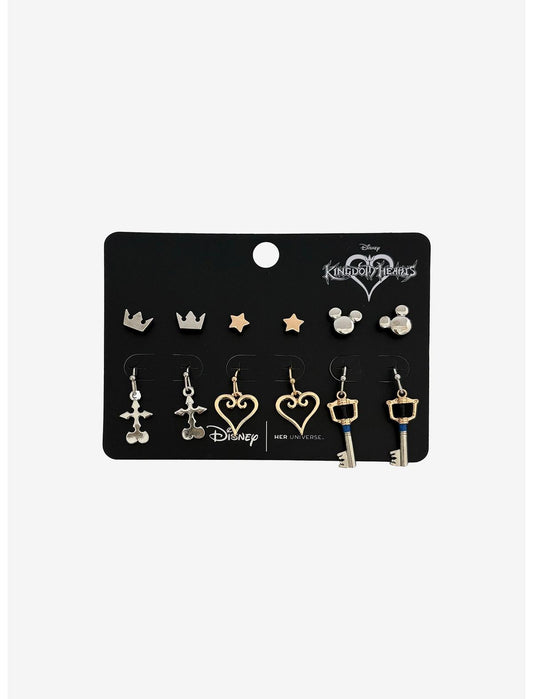 Her Universe Disney Kingdom Hearts Icons Earring Set - US 4479