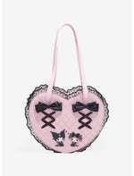 Her Universe My Melody X Kuromi Lolita Figural Heart Bag - US 1826