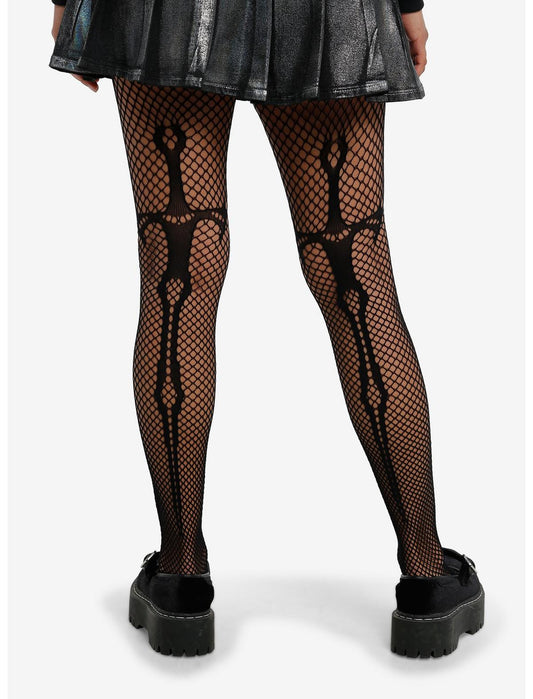 Black Dagger Fishnet Tights - US 7421