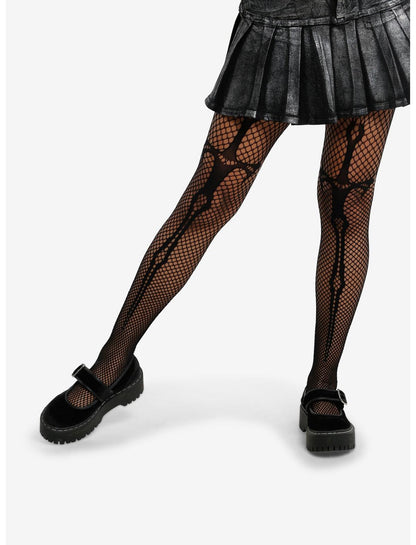 Black Dagger Fishnet Tights - US 7421