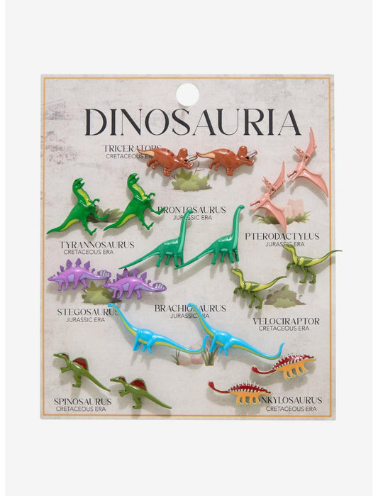 Dinosauria Stud Earring Set - US 3951