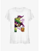 Marvel Green Goblin Happy Valentines Day Pumpkin Girls T-Shirt - US 8711