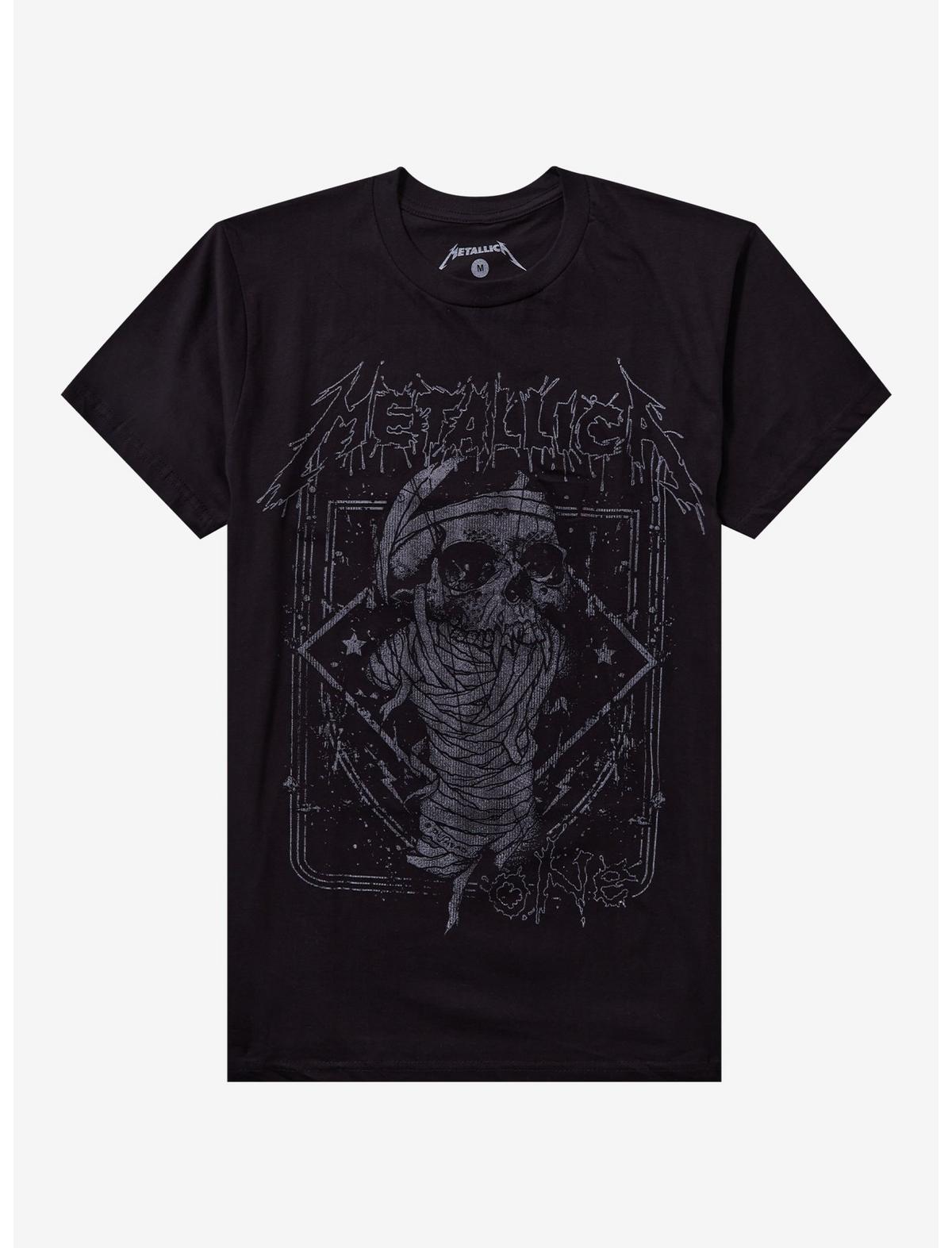 Metallica One Faux Faded T-Shirt - US 2158